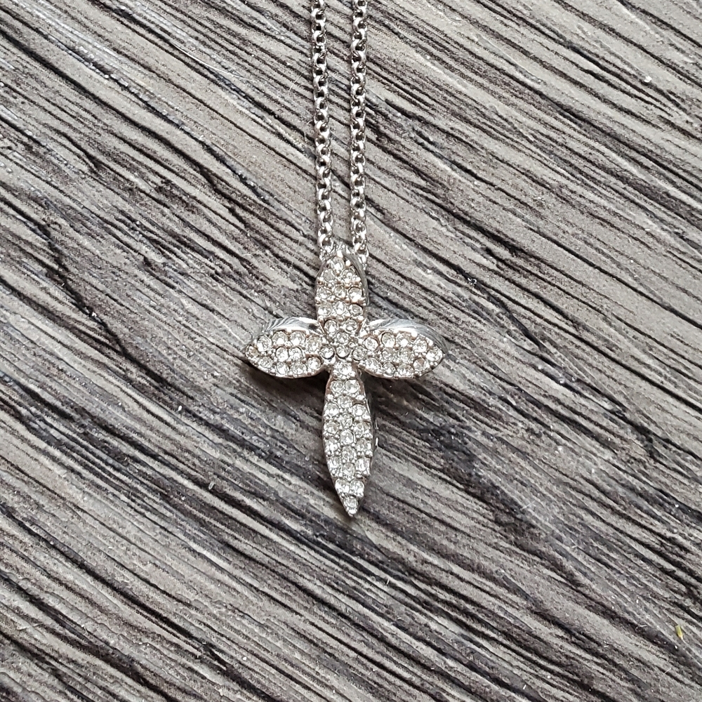 Lia Sophia Cross Necklace